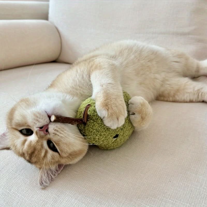 Natural Sisal Cat Teething Toys – Fruit-Shape