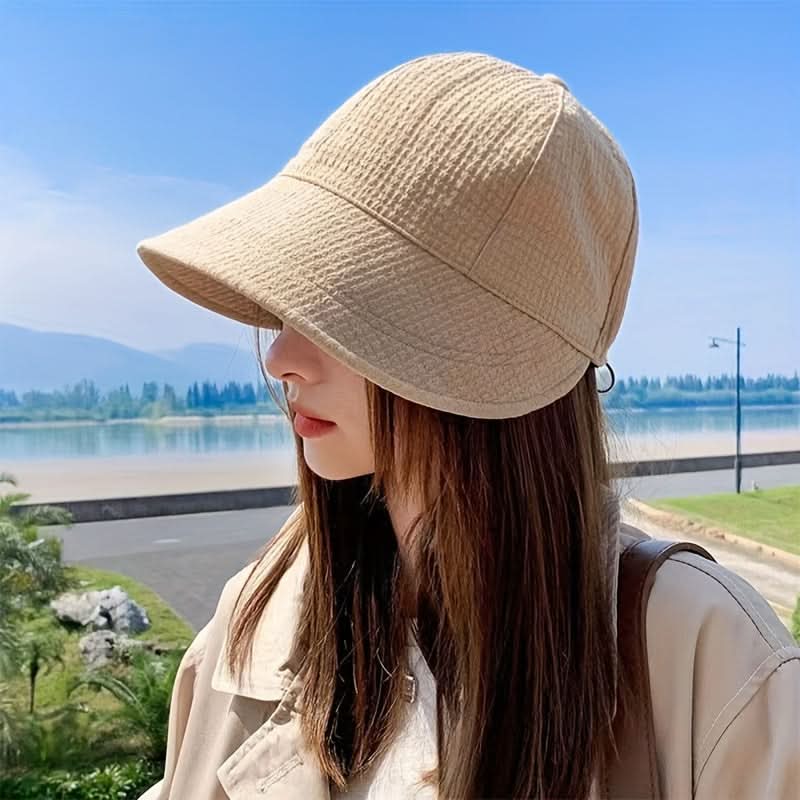 Women’s Large Visor Sun Hat – UV Protection Sports Cap