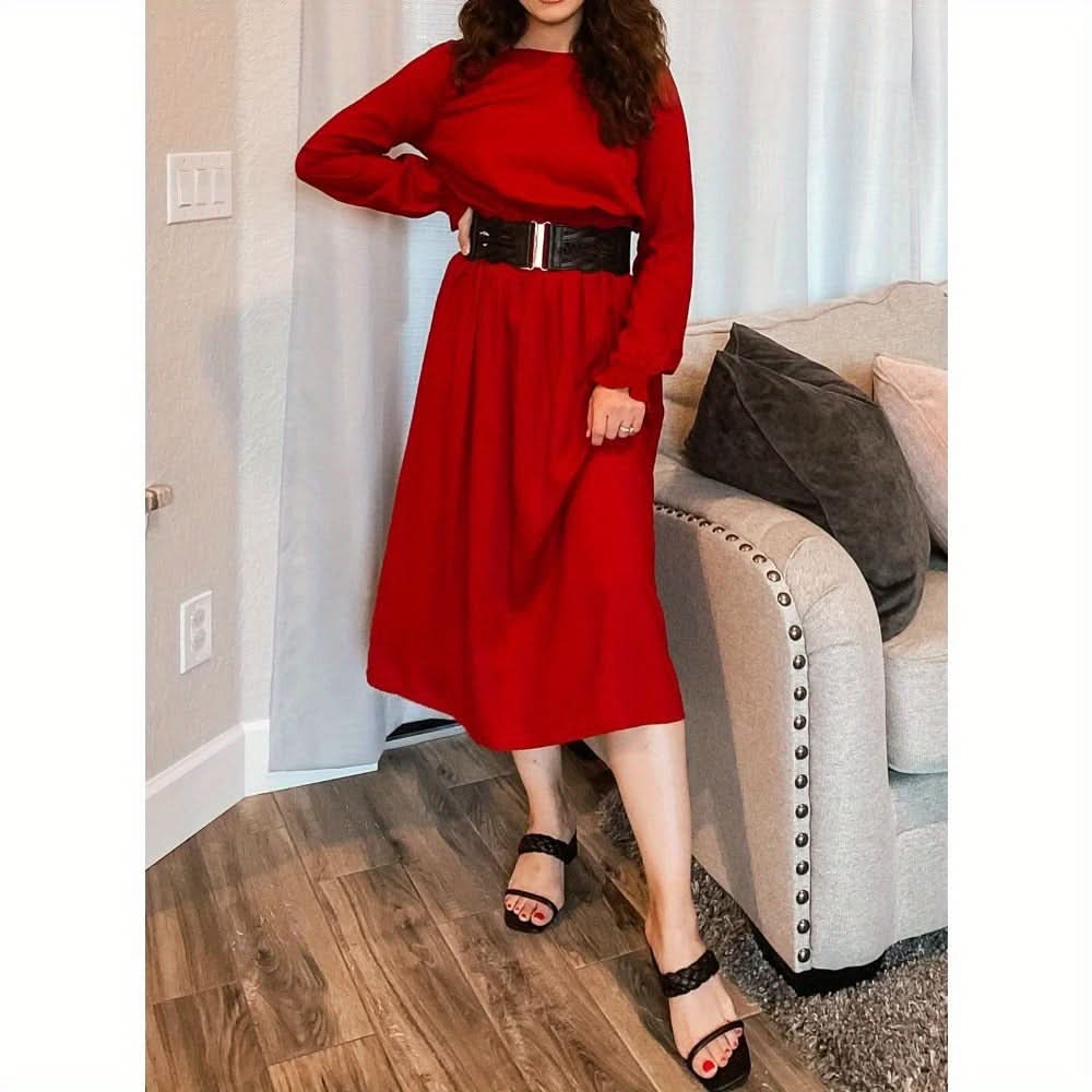 2Pcs Vintage Braided Elastic Wide Belts