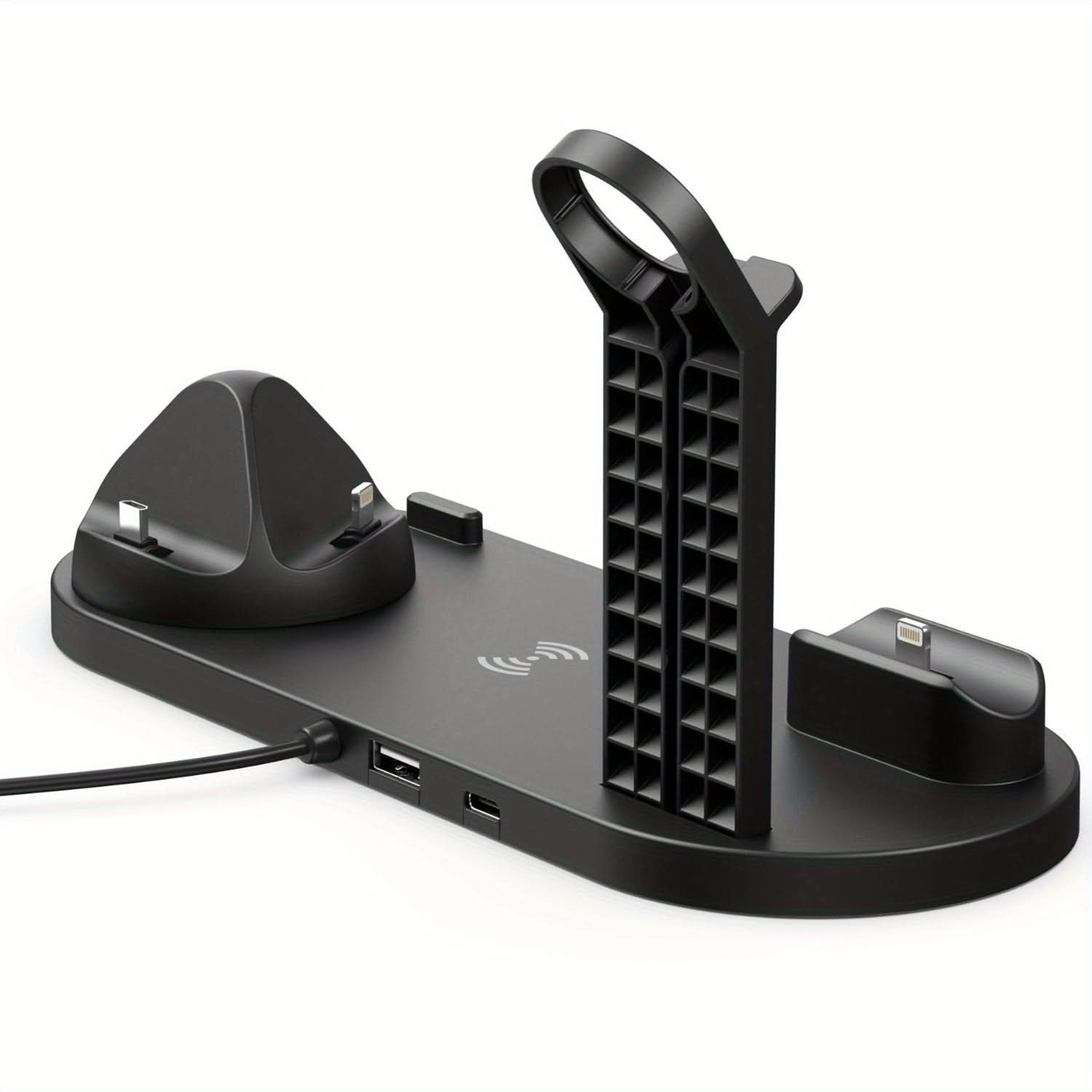 4-in-1 Wireless Charging Station - Fast Charge Dock