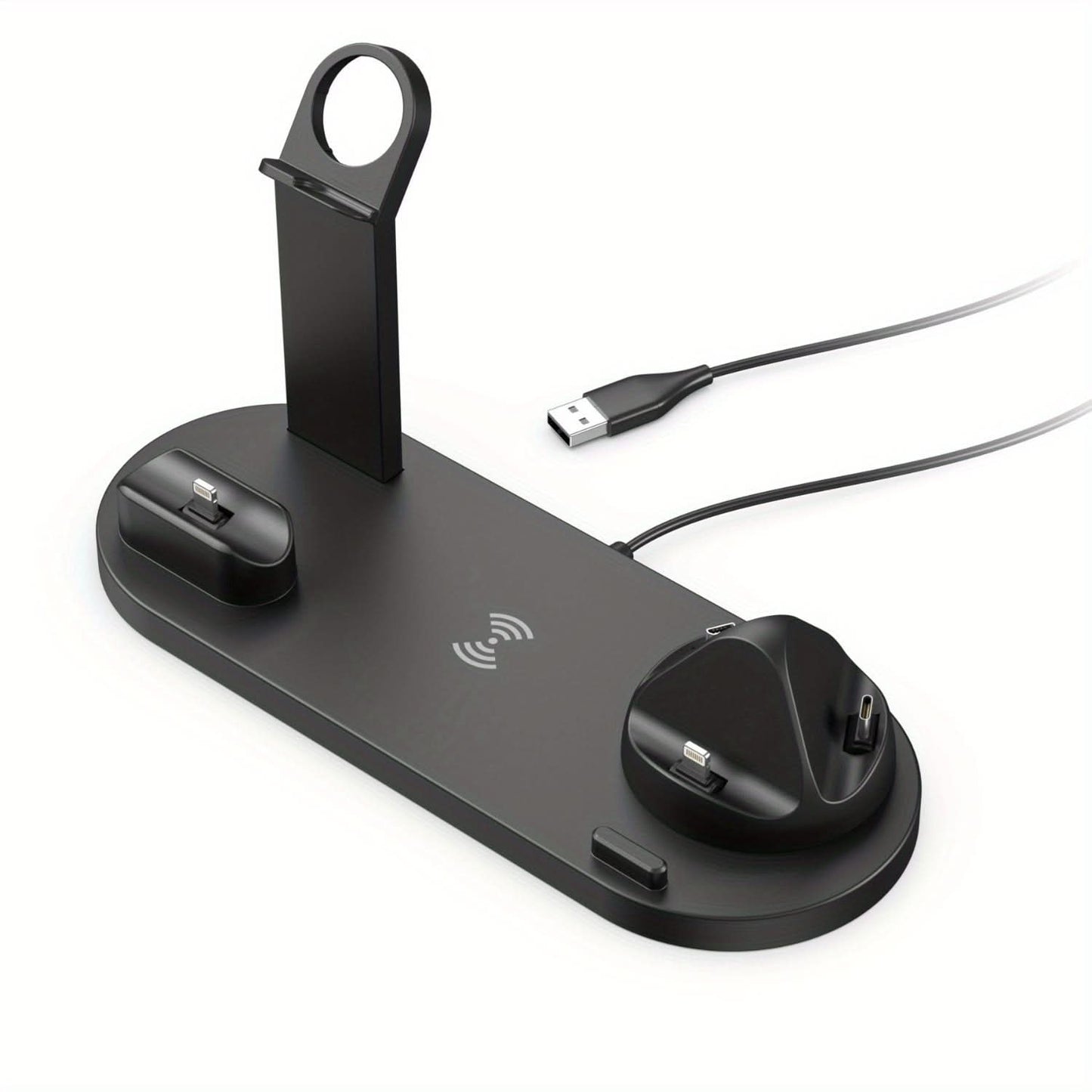 4-in-1 Wireless Charging Station - Fast Charge Dock