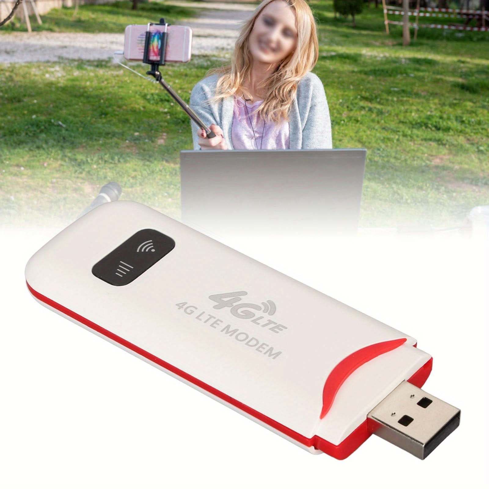 Portable 4G Wi Fi Stick - Wireless Network Router, Pocket Hotspot,