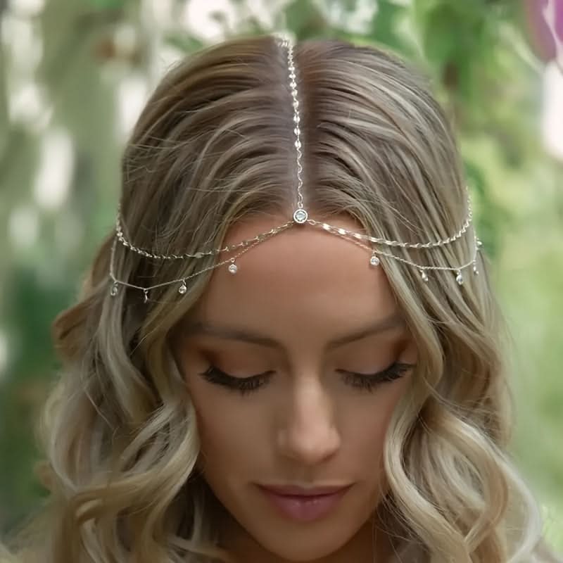 Bohemian Angel Tiara Chain Hair Accessory