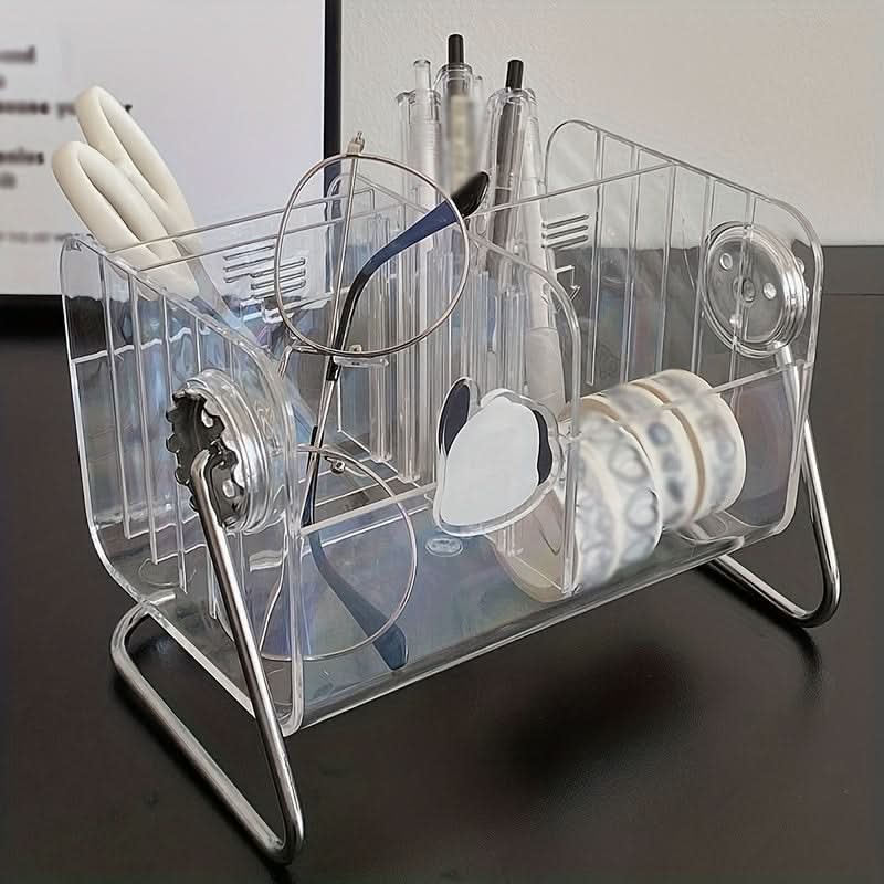 Transparent Acrylic Desk Organizer