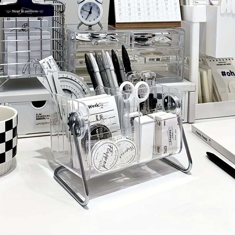 Transparent Acrylic Desk Organizer