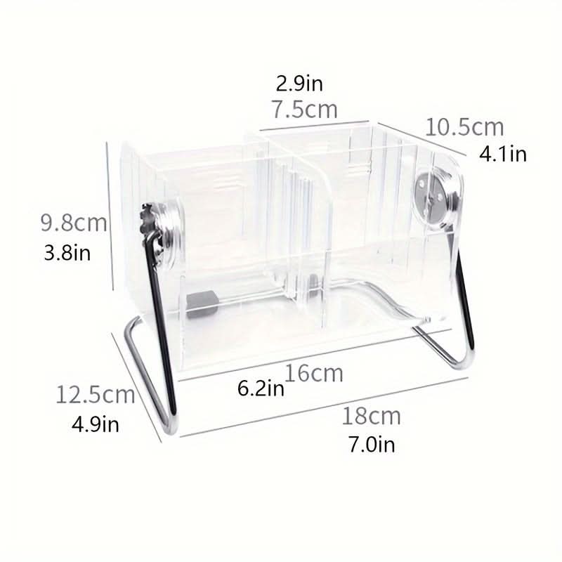 Transparent Acrylic Desk Organizer