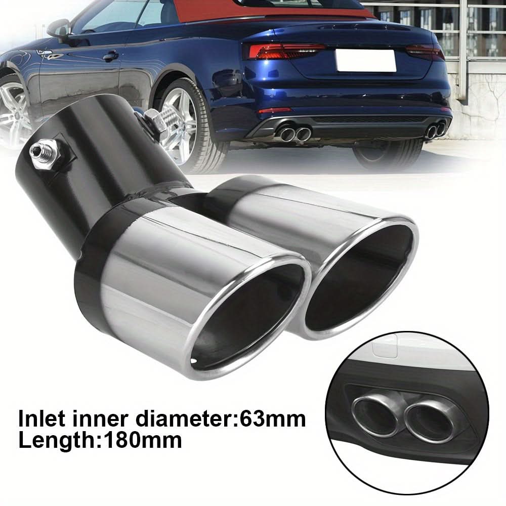 Universal Chrome Exhaust Tip – Stainless Steel Tail Pipe