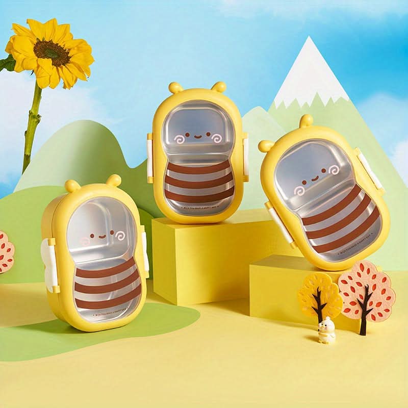 Bee Design Kids' Insulated Bento Box – Leak-Proof