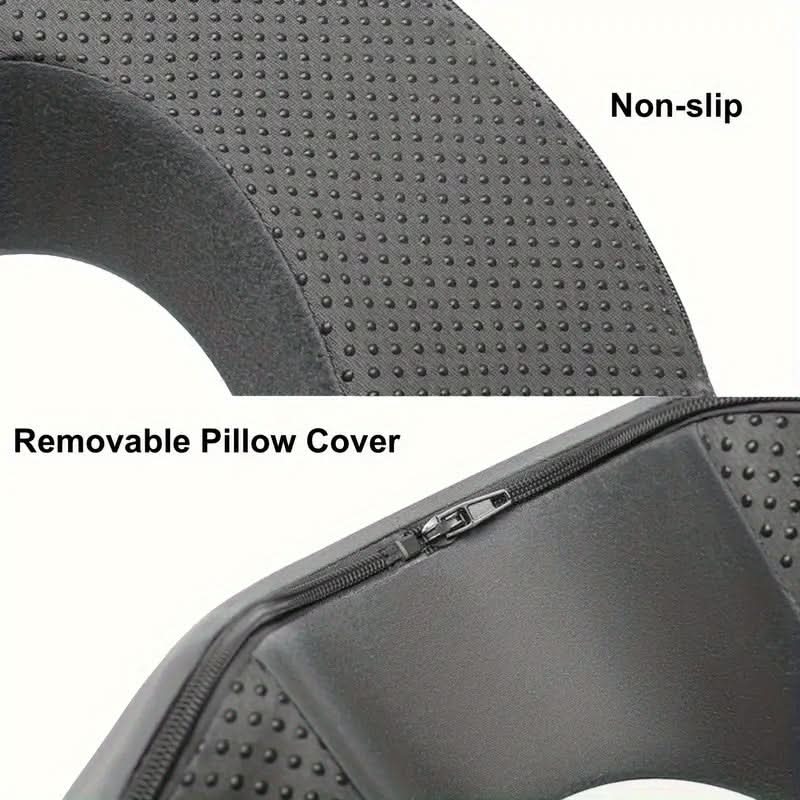 Luxury Memory Foam U-Shaped Facial Pillow - Massage Bed Cushion