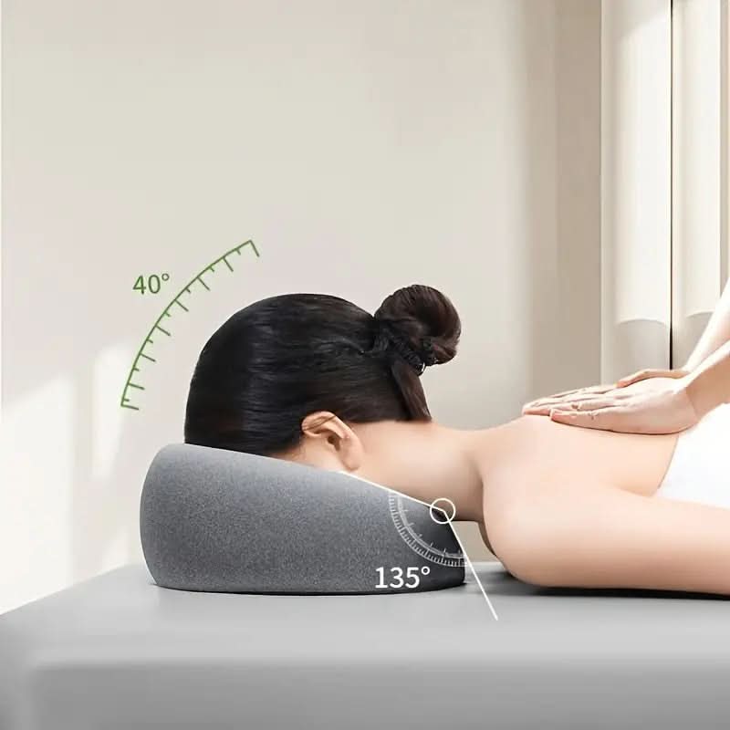 Luxury Memory Foam U-Shaped Facial Pillow - Massage Bed Cushion