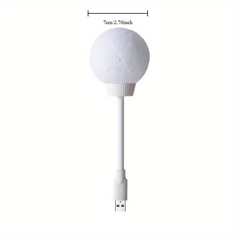 Moon Night Light with Voice-Activated LED