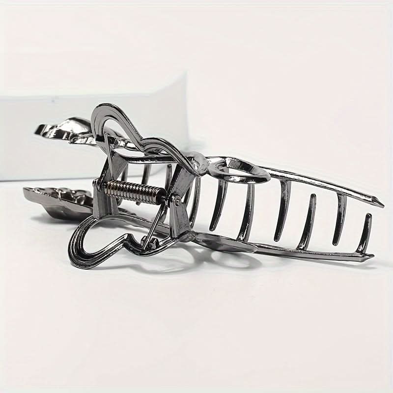 Rose Flower Hair Claw Clip for Thick Hair