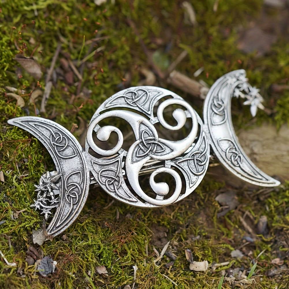 Vintage Viking Celtic Alloy Hair Clip