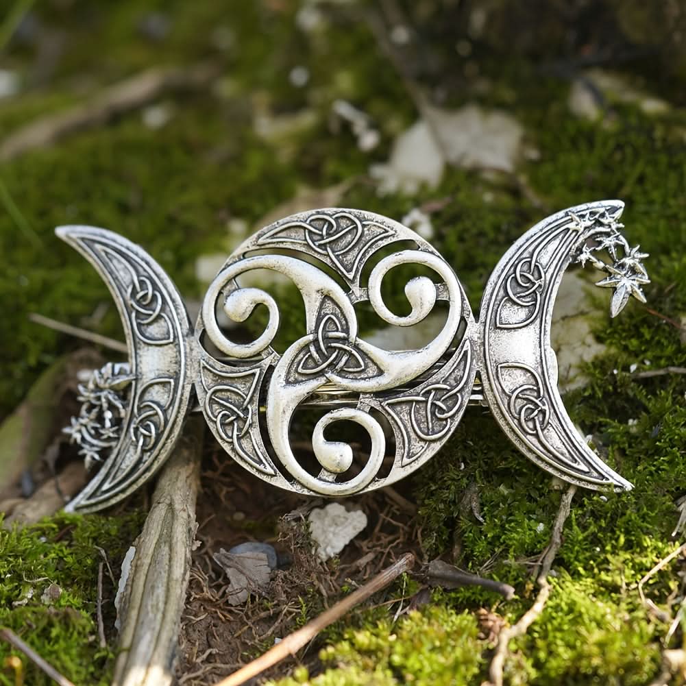 Vintage Viking Celtic Alloy Hair Clip