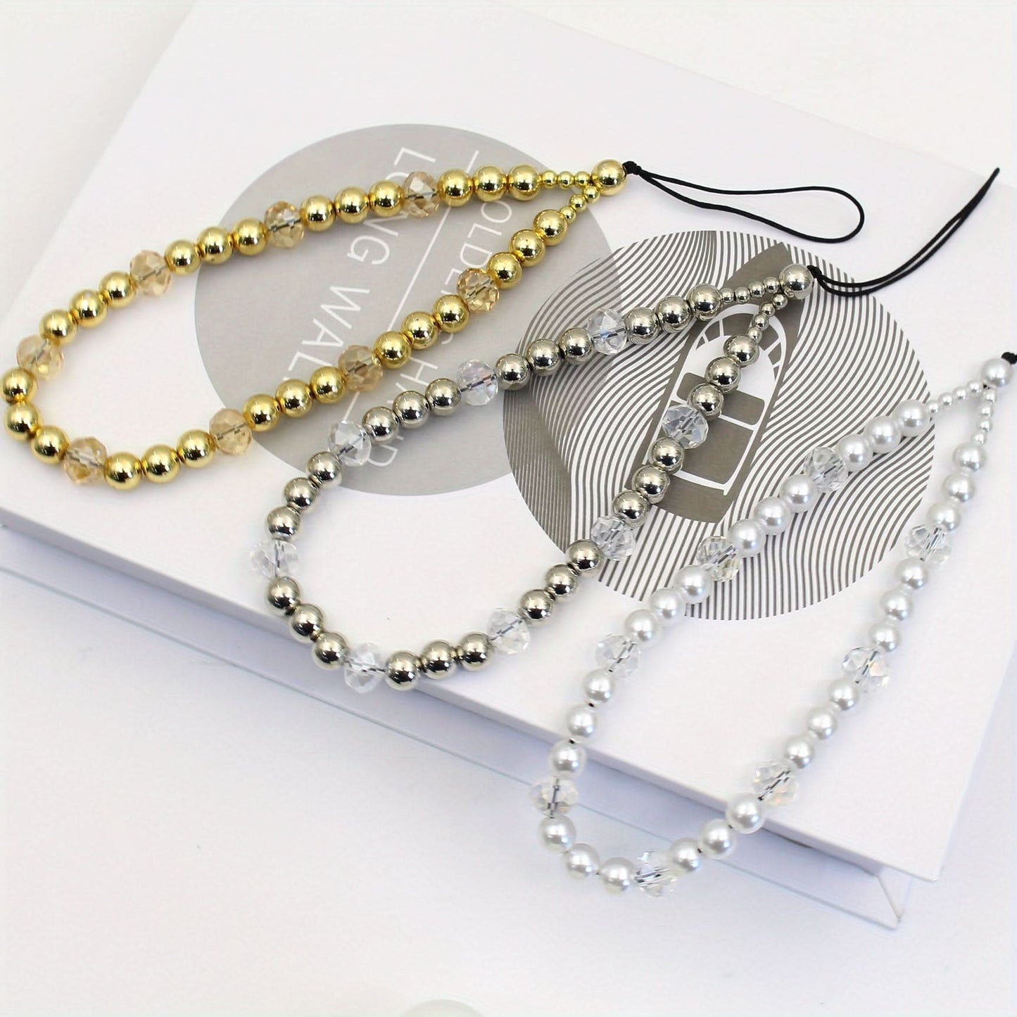 Beaded DIY Phone Charm Lanyard Keychain