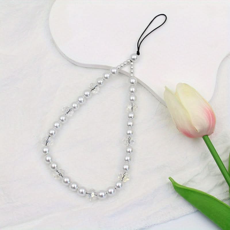 Beaded DIY Phone Charm Lanyard Keychain