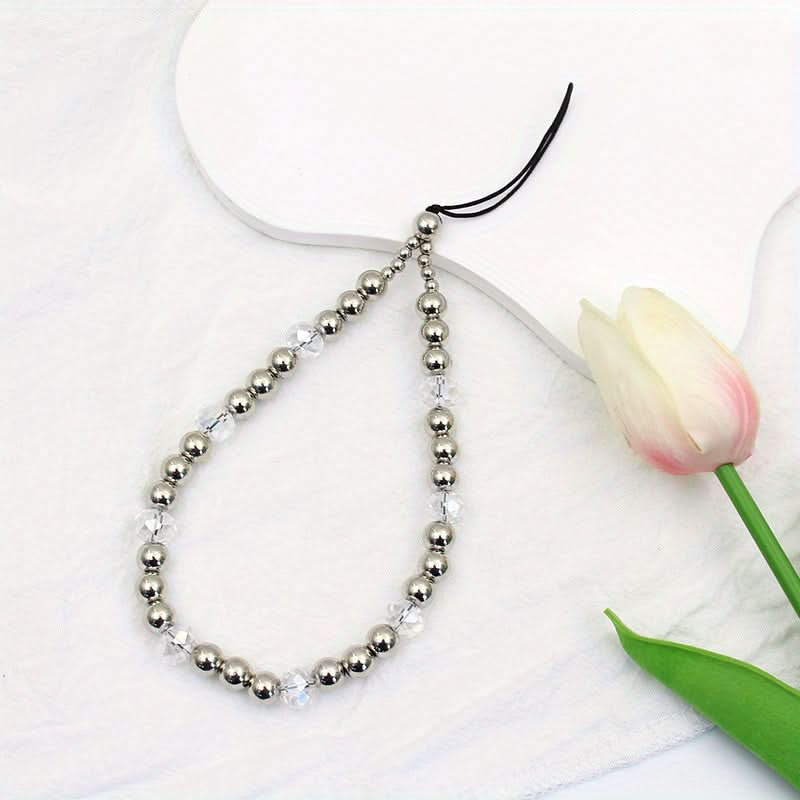 Beaded DIY Phone Charm Lanyard Keychain