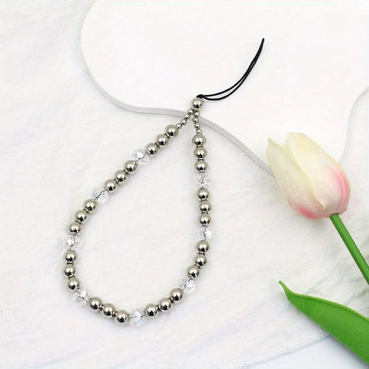 Beaded DIY Phone Charm Lanyard Keychain