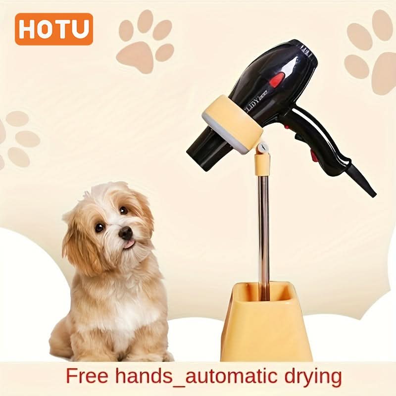 Hands-Free Pet Grooming Dryer Stand