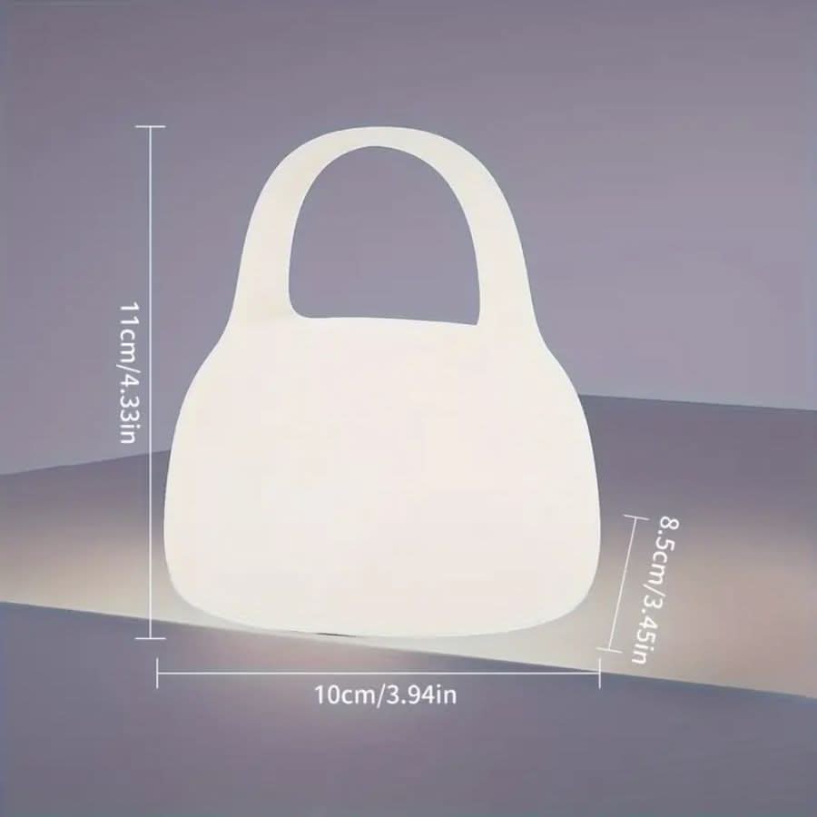 Cute Handbag Night Light, USB Powered LED Lamp