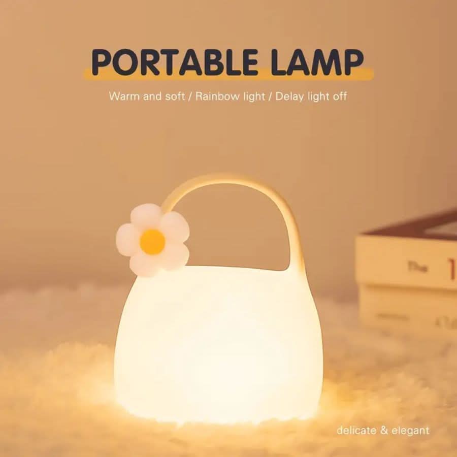 Cute Handbag Night Light, USB Powered LED Lamp