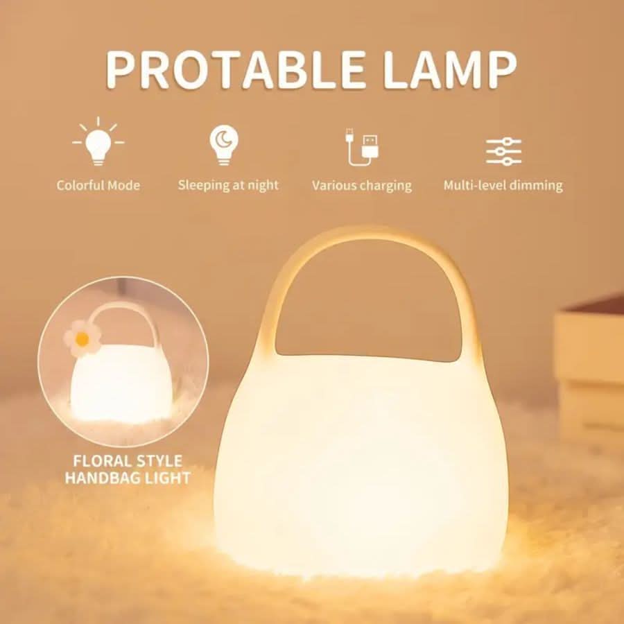 Cute Handbag Night Light, USB Powered LED Lamp