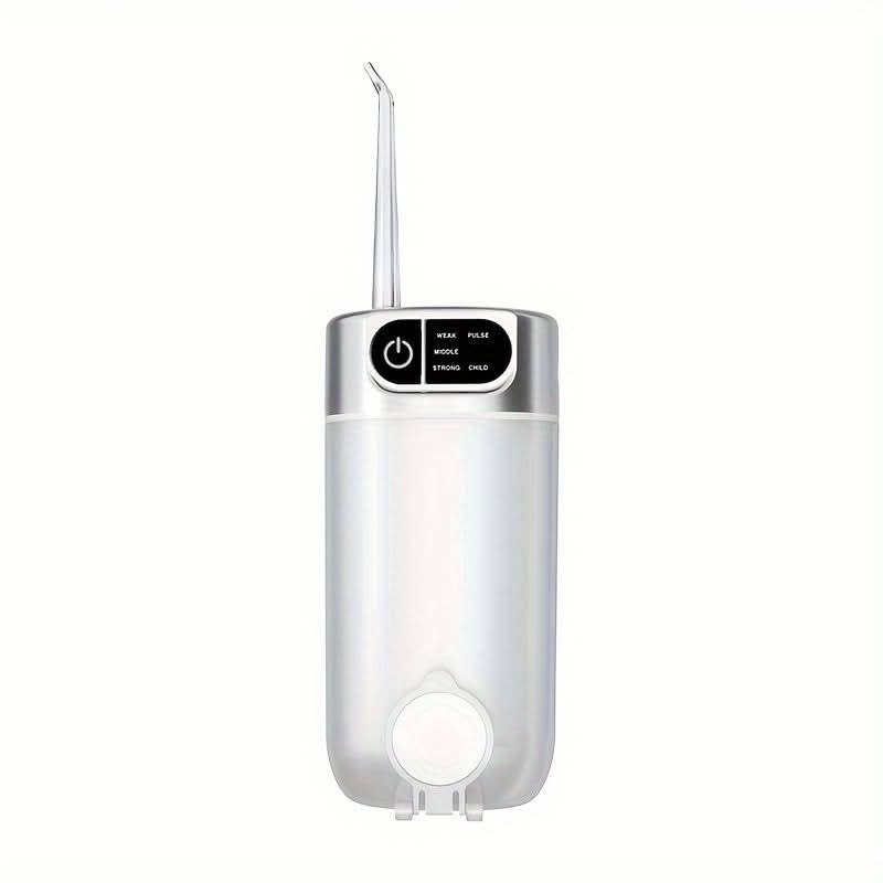 Portable Water Dental Flosser – 3 Modes, 4 Nozzles