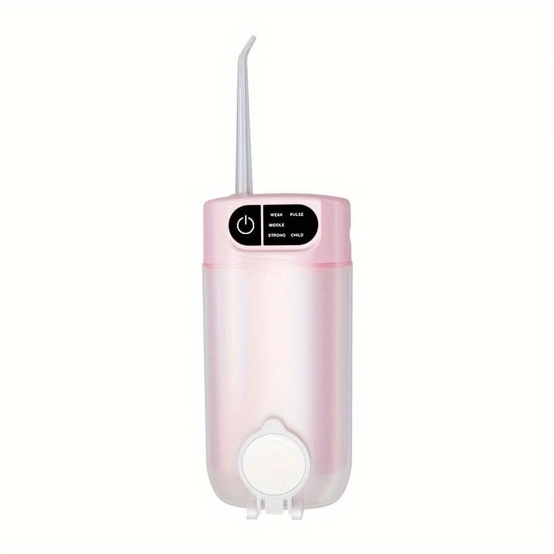 Portable Water Dental Flosser – 3 Modes, 4 Nozzles