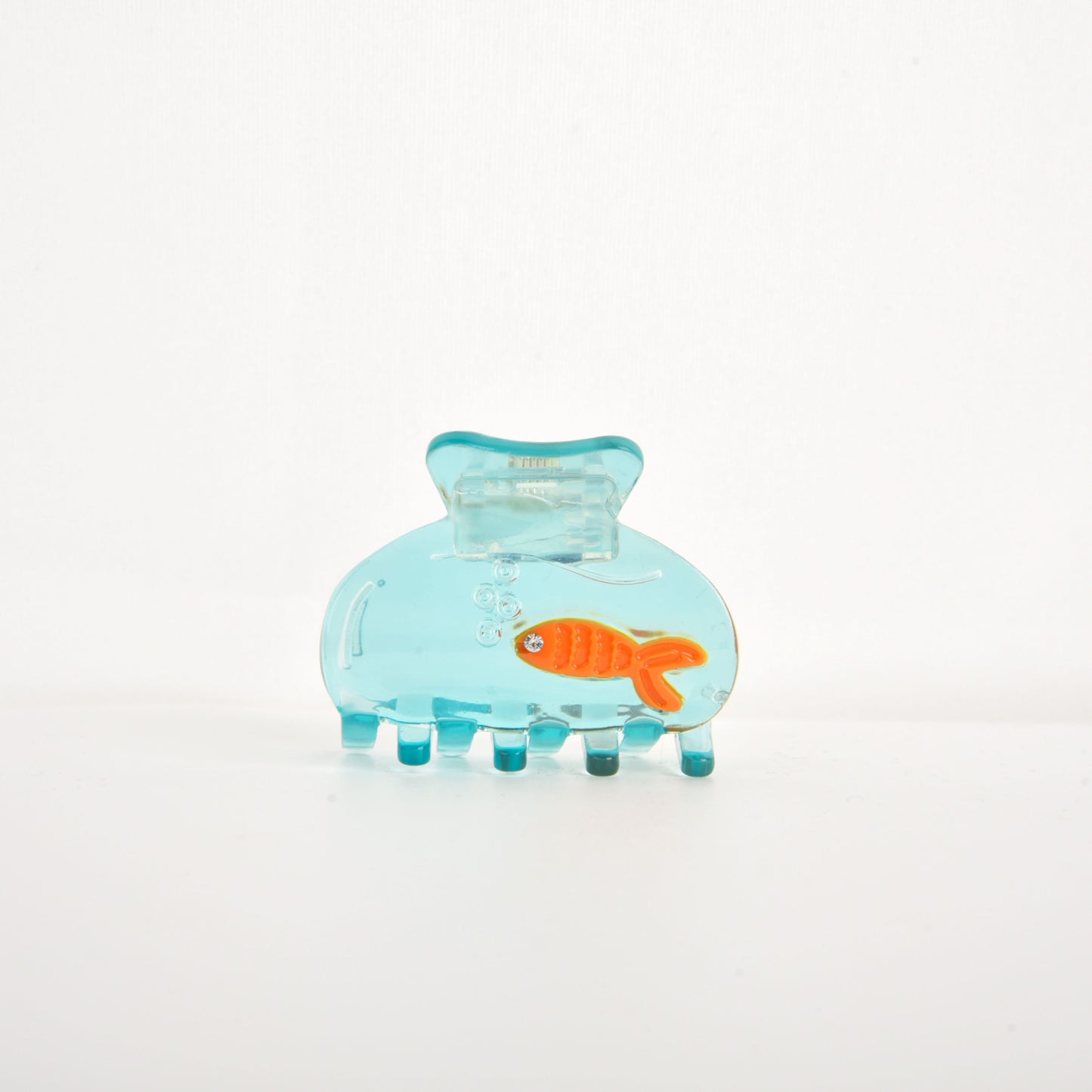 Transparent Fish Tank Acetic Acid Hair Claw