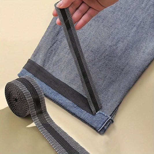 Iron-On Hem Tape – No-Sew, Strong Adhesive Fabric Tape for Pants