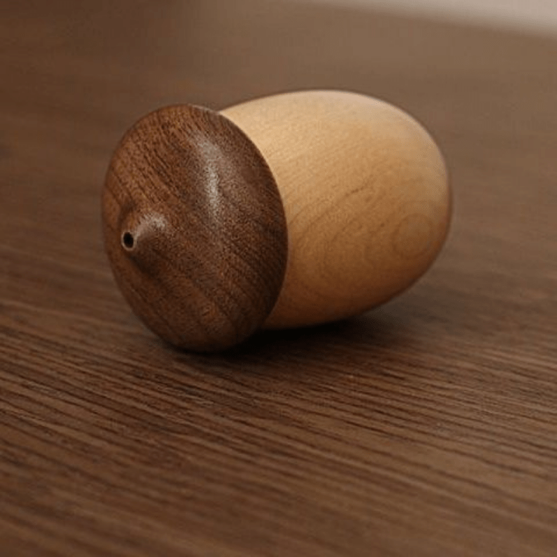 Black Walnut Wooden Toothpick Holder – Japanese Style