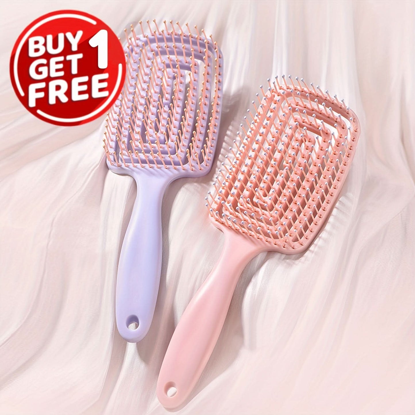 2PCS Fluffy Hair Styling Comb Set