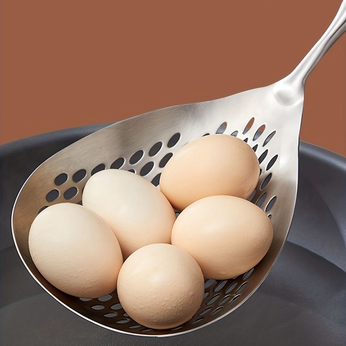 Stainless Steel Slotted Spoon for Frying