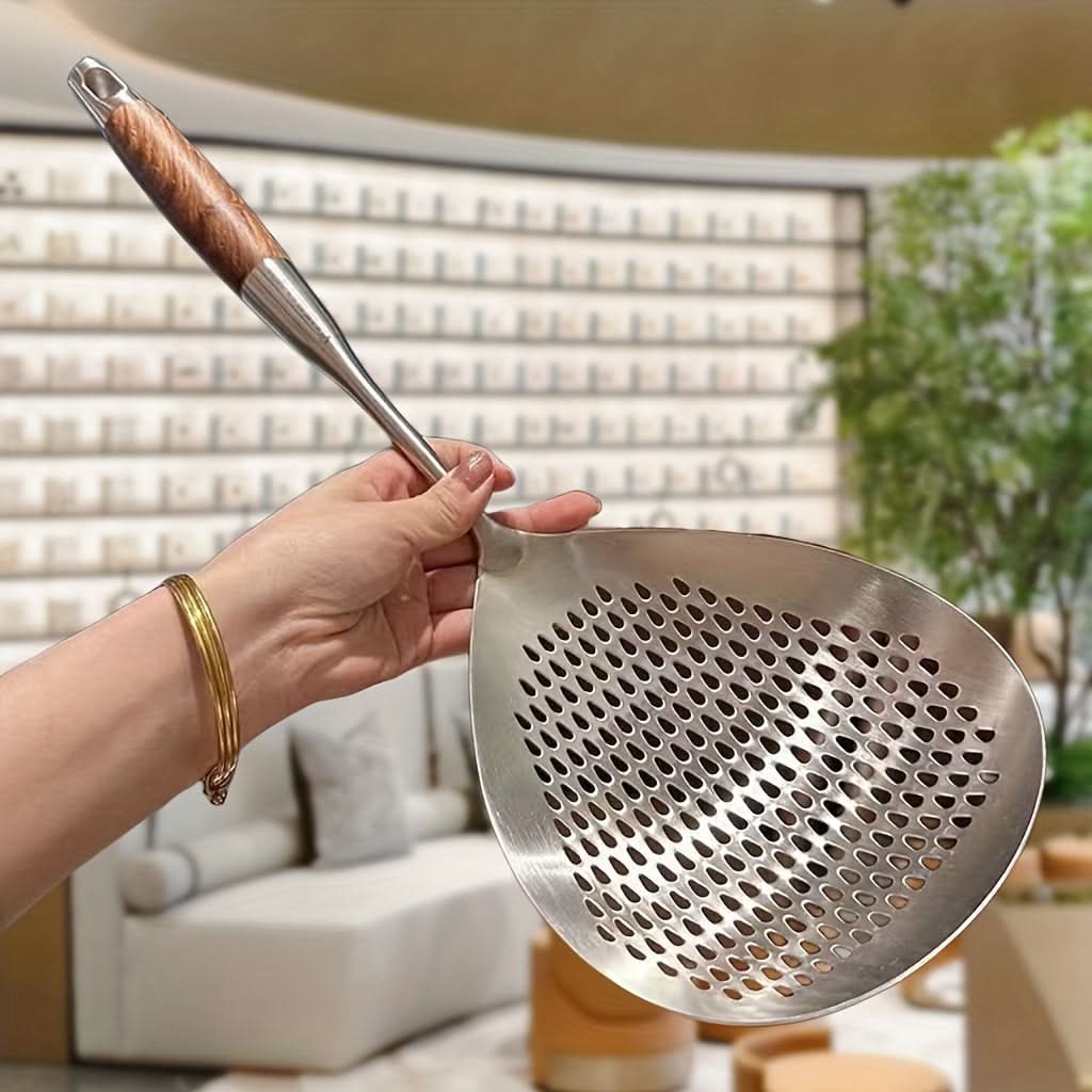 Stainless Steel Slotted Spoon for Frying
