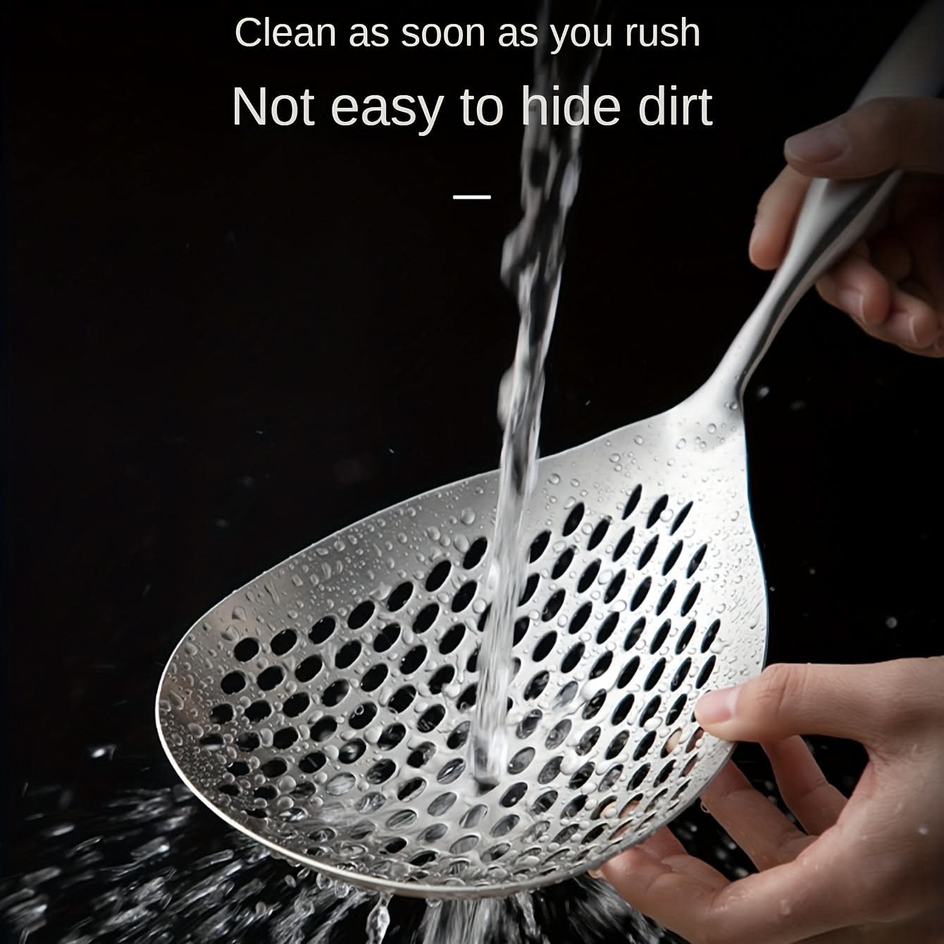 Stainless Steel Slotted Spoon for Frying