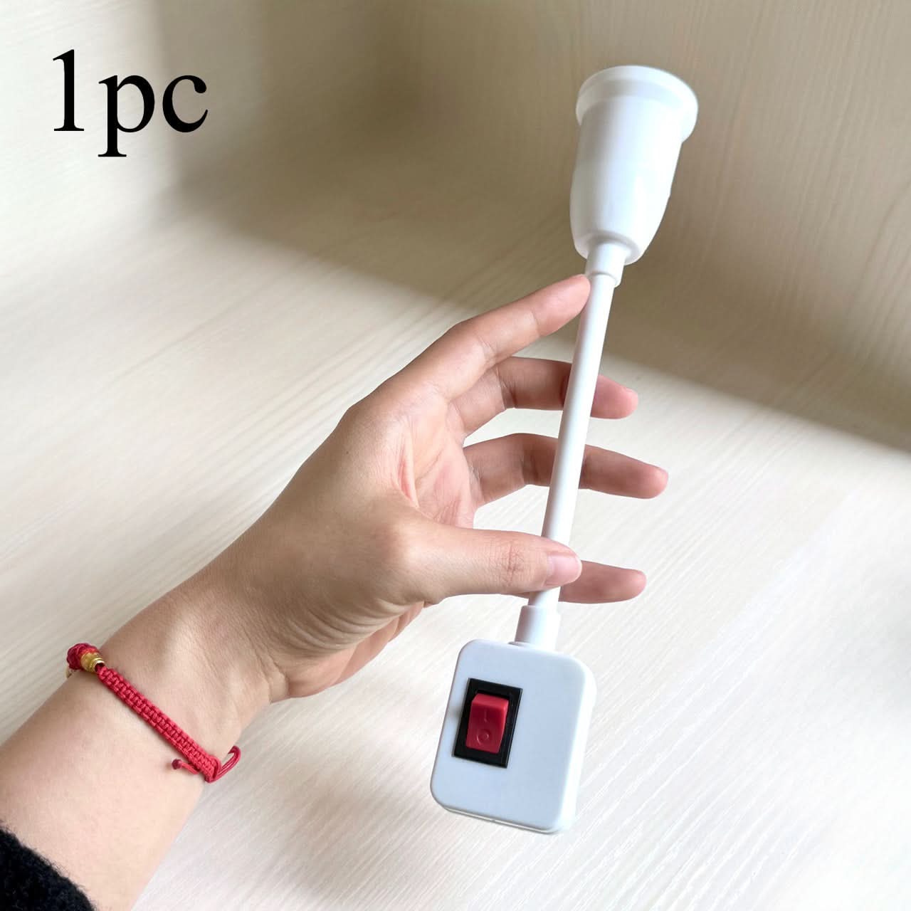 E27 Lamp Socket Adapter with Flexible Neck