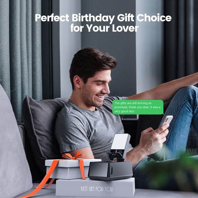 3-in-1 Multifunctional Stand with Wireless Speaker, LED Display