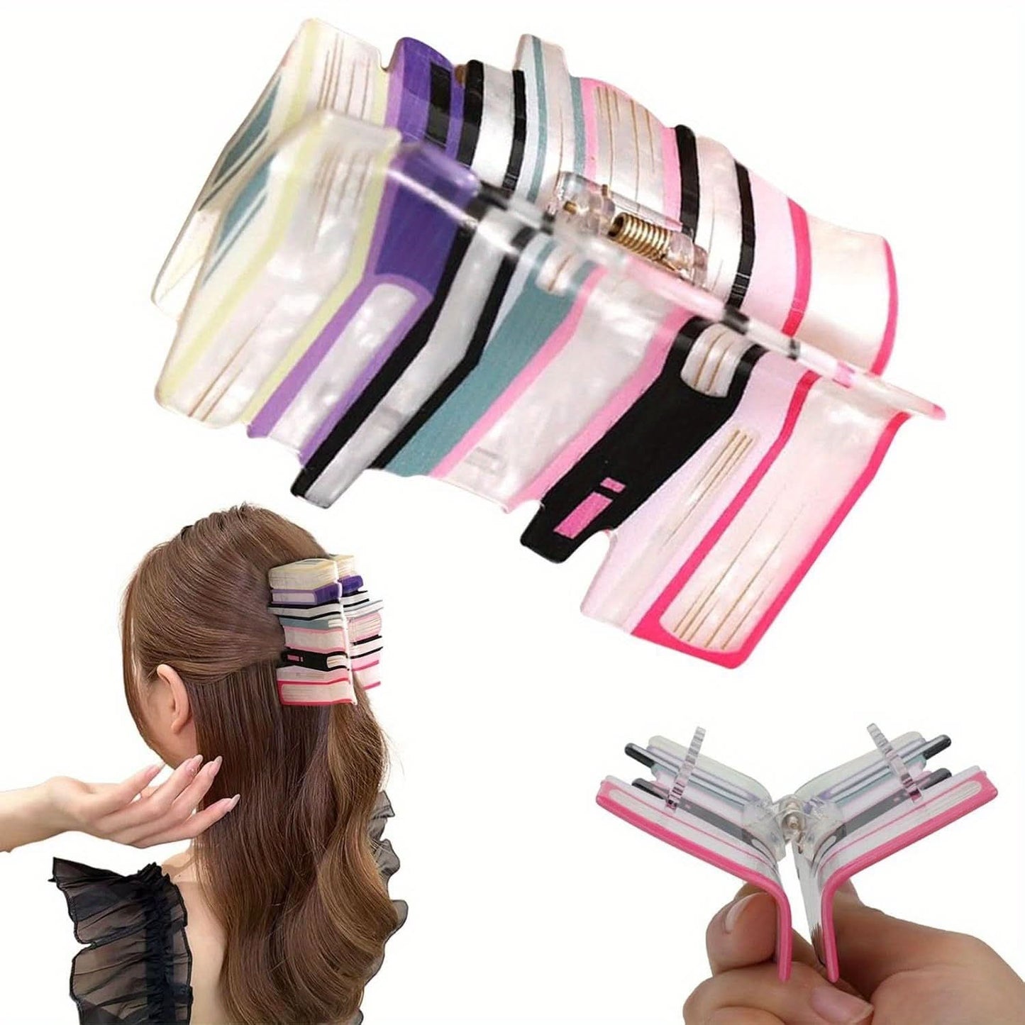 Vintage Book Hair Clip for Teachers
