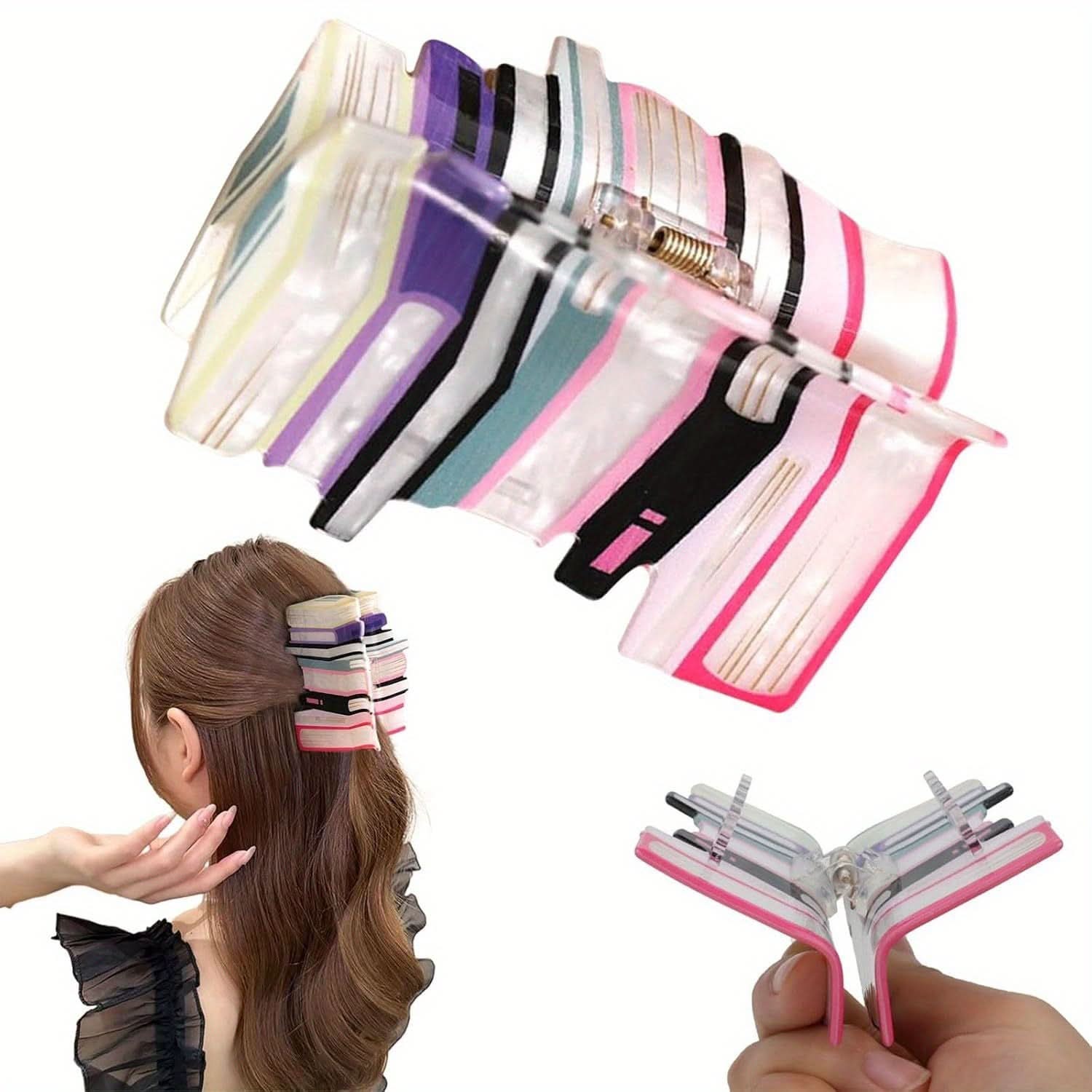 Vintage Book Hair Clip for Teachers