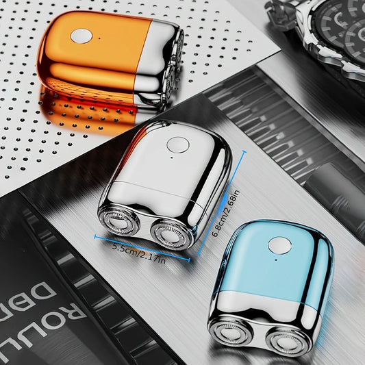 Cordless Rotary Shaver – Alloy Body & Magnetic Shaving Head