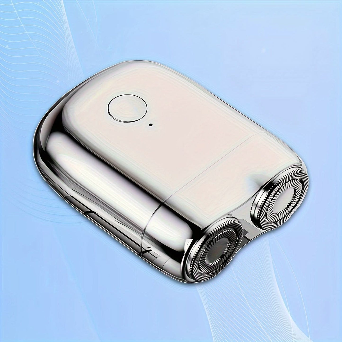 Cordless Rotary Shaver – Alloy Body & Magnetic Shaving Head
