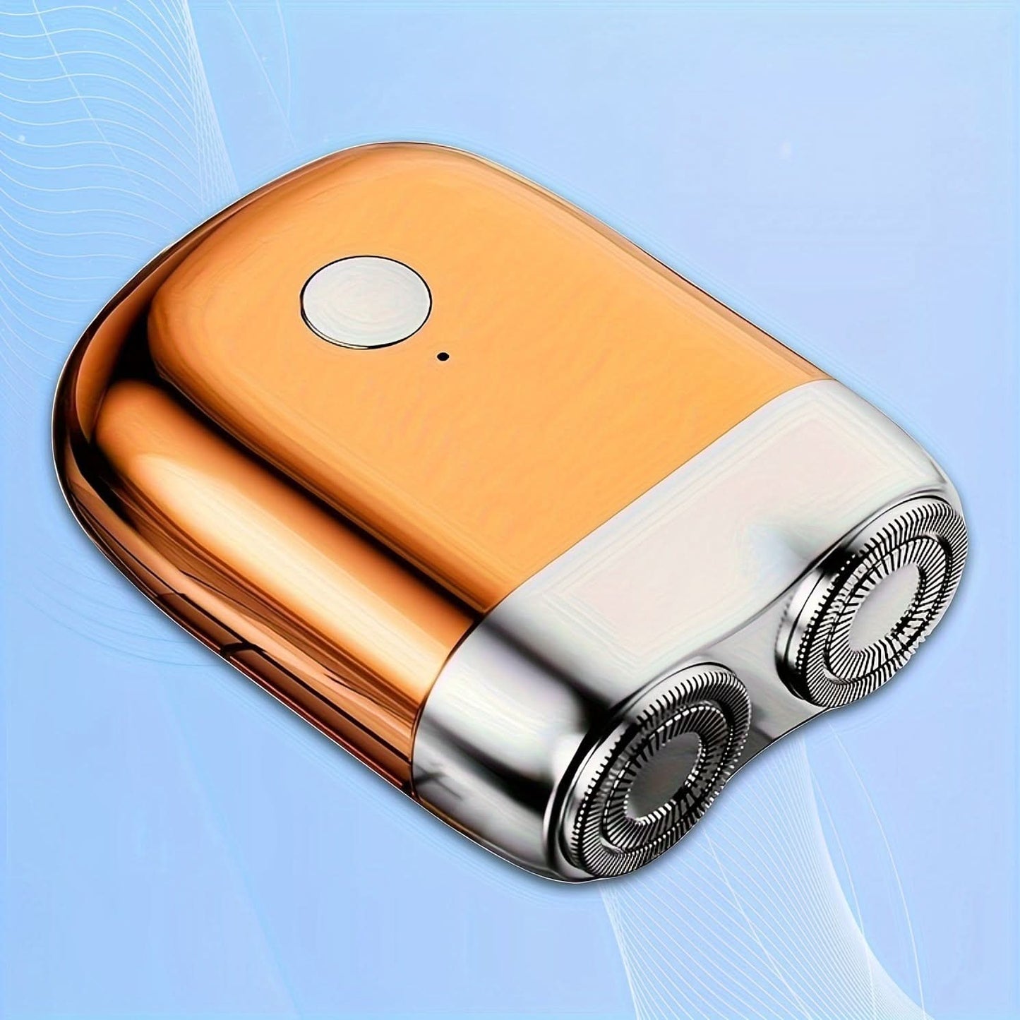 Cordless Rotary Shaver – Alloy Body & Magnetic Shaving Head