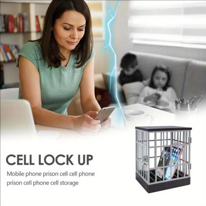 Smartphone Lock Box with Key Lock – Secure Mobile Storage Case for Phones