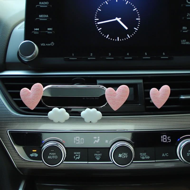 Cute Heart Car Phone Holder