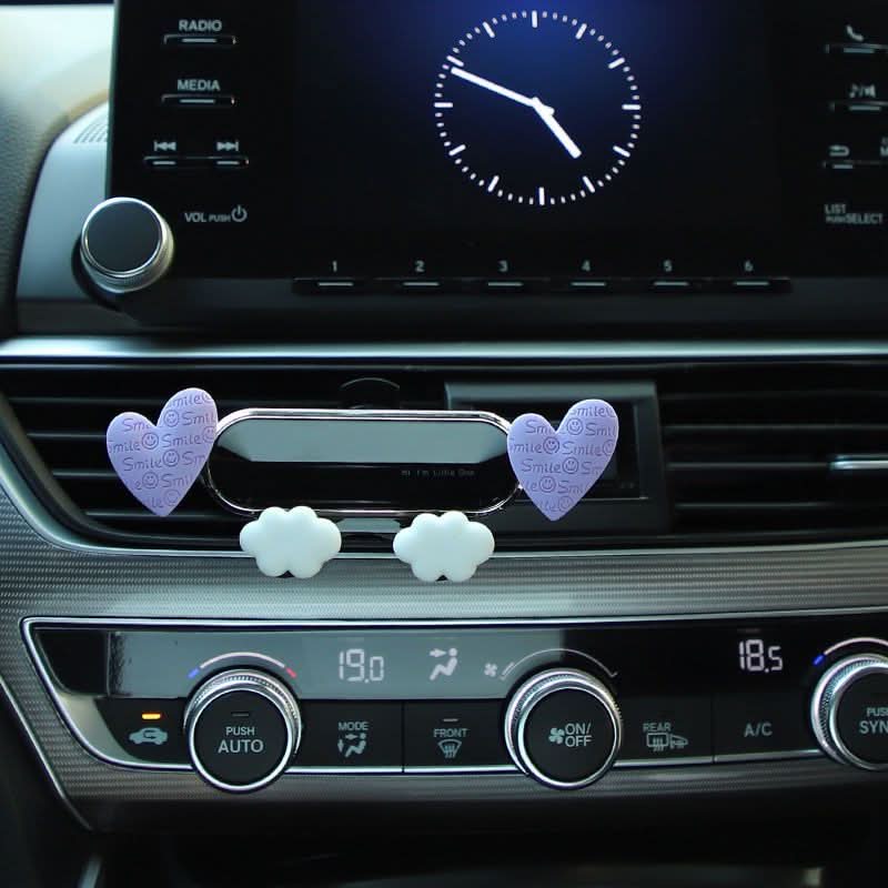 Cute Heart Car Phone Holder