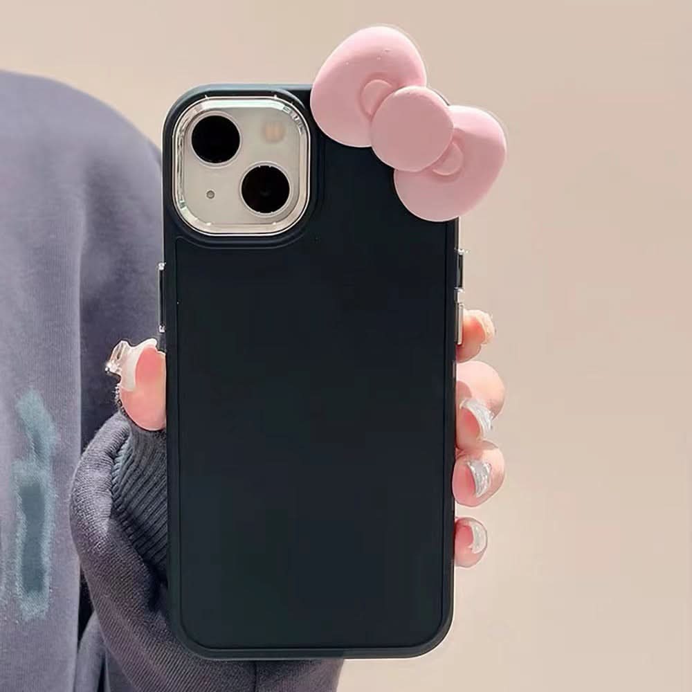 3D Bowknot Shockproof iPhone Case
