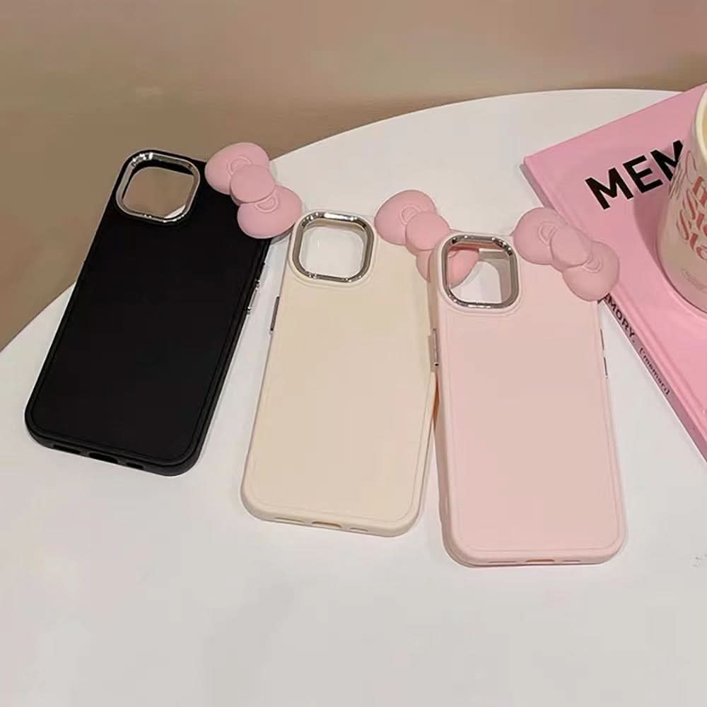 3D Bowknot Shockproof iPhone Case