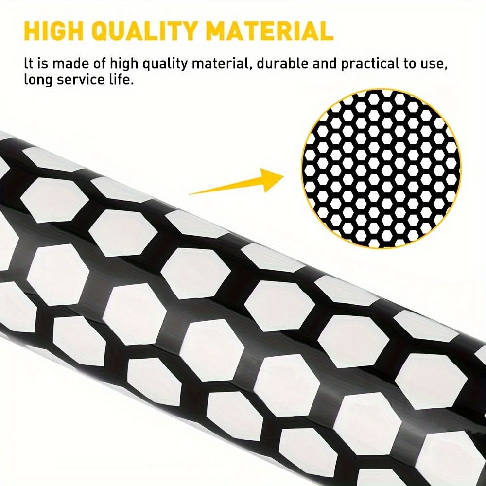 Rear Lamp Tint Film – Glossy Black Car Light Sticker, Cuttable & Self-Adhesive