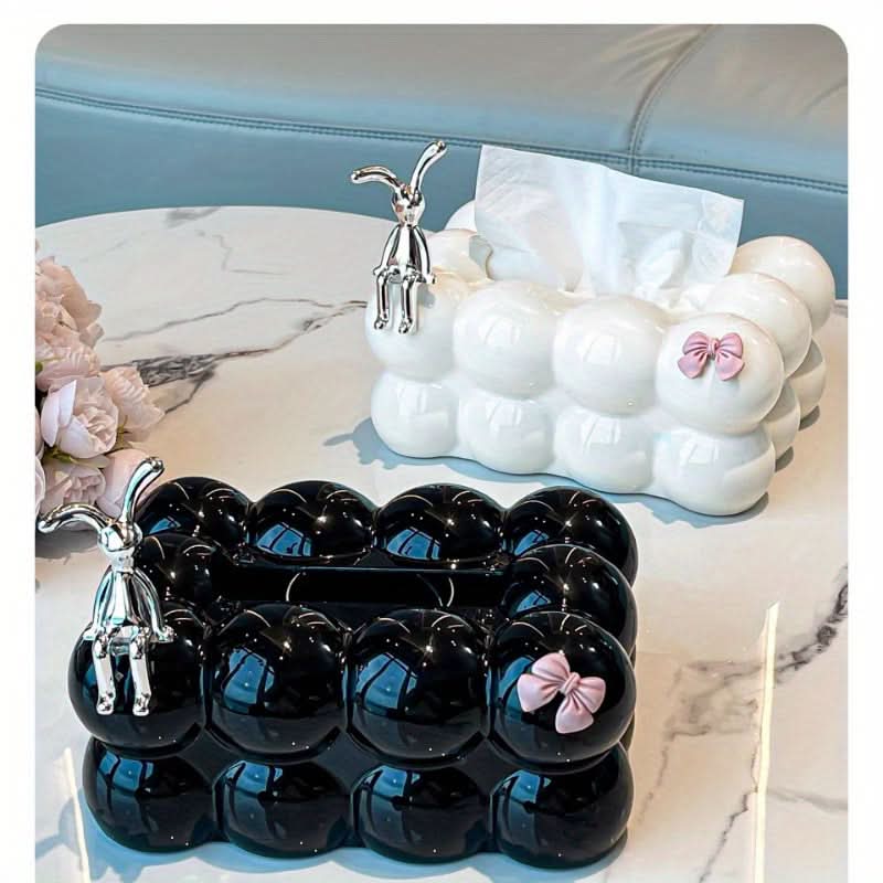 European Cotton Candy Tissue Box Dispenser