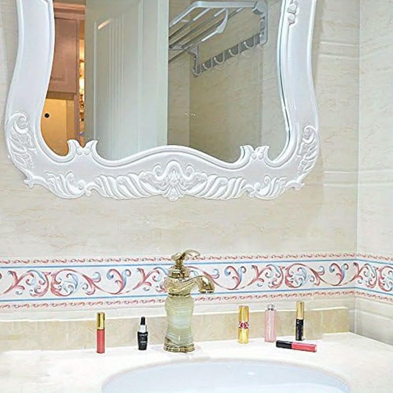 Classic 3D Waterproof Wallpaper Border - Removable Self-Adhesive Resin Wall Stickers